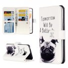 For iPhone 7 Lapdog Leather Case with Holder & 9 Card Slots & Wallet