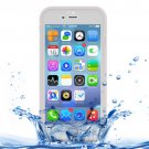 For iPhone 7 Transparent Tridimensional Diamond Pattern Life Waterproof Case