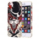 For iPhone 7 Water Decals Cartoon Animal Lynx Pattern PC Protective Case