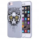 For iPhone 7 Water Decals Cartoon Animal Fox Pattern PC Protective Case