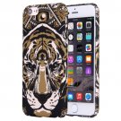 For iPhone 7 Water Decals Cartoon Animal Tiger Pattern PC Protective Case