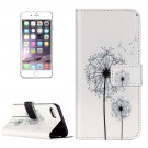 For iPhone 7 Plus Dandelion Leather Case with Card Slots, Wallet & Holder