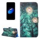 For iPhone 7 Plus Forest PU Leather Case with Holder, CB Slots & Wallet