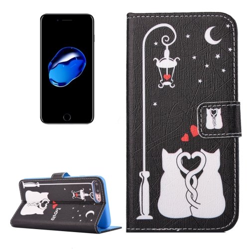 For iPhone 7 Plus lovers PU Leather Case with Holder, CB Slots & Wallet