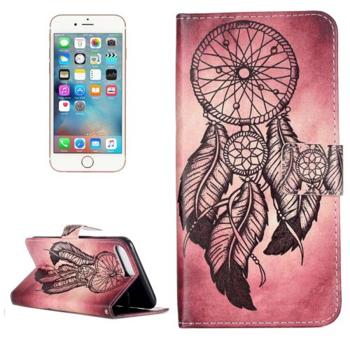 For iPhone 7 Plus Windbell Flip Leather Case with Holder & Card Slots & Wallet