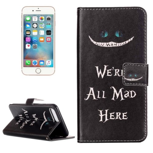 For iPhone 7 Plus MAD Flip Leather Case with Holder & Card Slots & Wallet