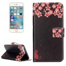 For iPhone 7 Plus Blossom Flip Leather Case with Holder & Card Slots & Wallet