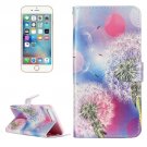For iPhone 7 Plus Dandelion Flip Leather Case with Holder & Card Slots & Wallet