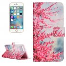 For iPhone 7 Plus Blossom Flip Leather Case with Holder & Card Slots & Wallet