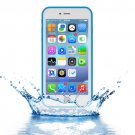 For iPhone 7 Plus Blue Tridimensional Diamond Waterproof TPU + PC Case