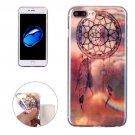 For iPhone 7 Plus Magic Dream Pattern Blue-ray TPU Soft Back Cover Case