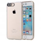 For iPhone 7 Plus Transparent Rock Pure Concise Style Ultrathin Combination Case