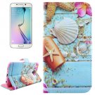 For Galaxy S6 Edge Starfish Leather Case with Holder, Wallet & Card Slots