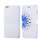 For iPhone 6/6s Fevelove Flowers Magnetic Buckle Leather Case with Card Slots
