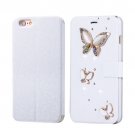 For iPhone 6/6s Fevelove Butterfliy Magnetic Buckle Leather Case with Card Slots