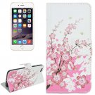 For iPhone 6/6s Blossom Magnetic Leather Case with Holder, Wallet & Card Slots