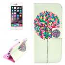 For iPhone 6/6s Balloon Pattern Leather Case with Holder, Wallet & Card Slots