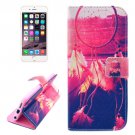 For iPhone 6/6s Windbell Pattern Leather Case with Holder, Wallet & Card Slots