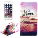 For iPhone 6/6s Cross Hanging Leather Case with Holder, Wallet & Card Slots