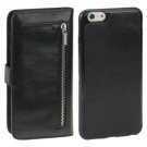 For iPhone 6/6s Crazy Horse Separable Wallet Style Flip Leather Case - # Colors