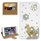 For iPhone 6/6s Diamond Bottle Leather Case with Holder & Card Slots