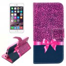 For iPhone 6/6s Bowknot Leather Case with Holder, Wallet & Card Slots