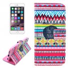 For iPhone 6/6s HAKUNA Leather Case with Holder, Wallet & Card Slots