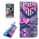 For iPhone 6/6s Gift Box Leather Case with Holder, Money pocket  & Card Slots