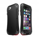 For iPhone 6/6s New Love Mei Black Metal Ultra-thin Waterproof Dustproof... Case