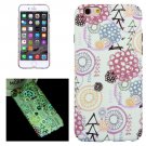 For iPhone 6/6s Graffiti Pattern PC Protective Case with Noctilucent