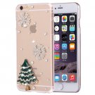 For iPhone 6/6s Fevelove Diamond Tree Protective Case Back Cover