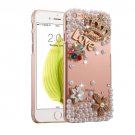 For iPhone 6/6s Fevelove Diamond Bling Crown Protective Case Back Cover