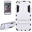 For iPhone 6/6s Separable TPU + PC Combination Case with Holder - # Colors