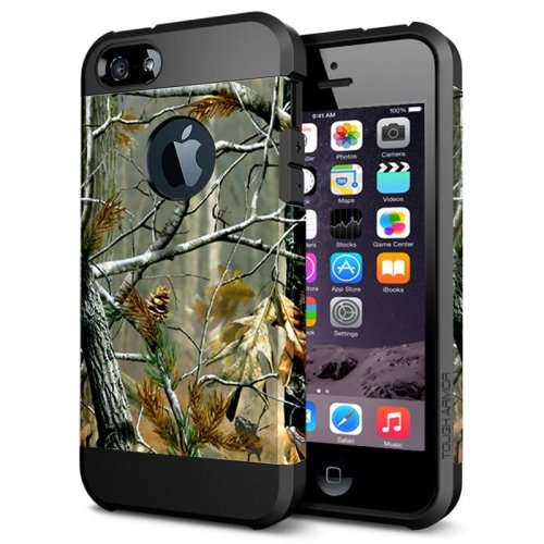 For iPhone 6/6s Tree Pattern PC + TPU Colorful Armor Hard Case