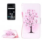 For LG V20 Blossom PU Leather Case with Holder, Card Slots & Lanyard