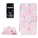 For LG V20 Elephant PU Leather Case with Holder, Card Slots & Lanyard