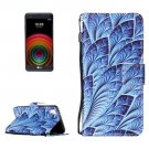 For LG X Power Dazzle PU Leather Case with Holder, Card Slots & Lanyard