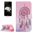 For LG K17 Dreamcatcher 2 Pattern Leather Case with Holder, Card Slots & Wallet