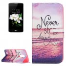 For LG K17 Dreaming Pattern Leather Case with Holder, Card Slots & Wallet