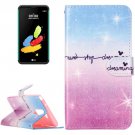 For LG Stylus 2 Dream Sky Leather Case with Holder, Card Slots & Wallet