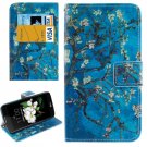 For LG  K7 Flower Flip Leather Case with Holder, Card Slots & Wallet