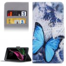 For LG  G5 Butterfly Pattern Flip Leather Case with Holder, Card Slots & Wallet