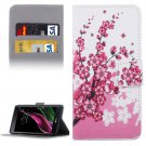 For LG  G5 Blossom Pattern Flip Leather Case with Holder, Card Slots & Wallet