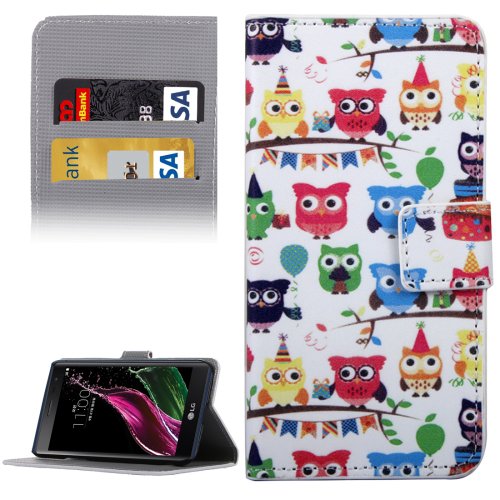 For LG  G5 Cartoon Pattern Flip Leather Case with Holder, Card Slots & Wallet
