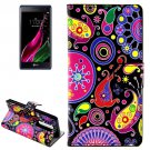 For LG  Class / Zero Abstract Flip Leather Case with Holder & Card Slots