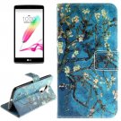 For LG G4 Stylus Blossom 2 Side Leather Case with Holder, Card Slots & Wallet