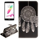 For LG G4 Stylus Windbell 2 Side Leather Case with Holder, Card Slots & Wallet
