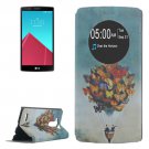 For LG G4 Balloon Pattern Leather Case with Holder & Caller ID Display