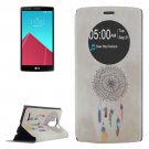 For LG G4 Windbell Pattern Leather Case with Holder & Caller ID Display