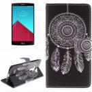 For LG G4 WindBell 2 Side Pattern Leather Case with Holder, Card Slots & Wallet
